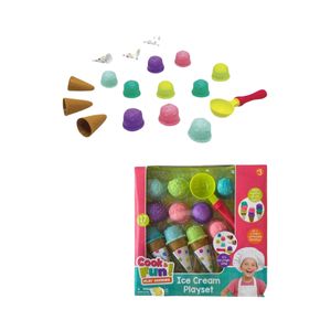 Set De Juego De Helados Con Accesorios 17 Piezas Happy Line