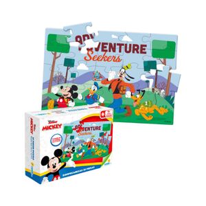 Rompecabezas De 25 Piezas Estandar Adventure Seekers Mickey Ronda