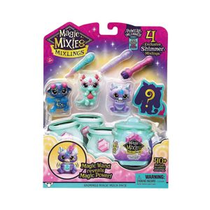 Set De Figuras Coleccionables Shimmer Magic Mega Serie 2 Magic Mixies