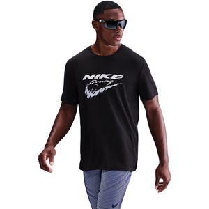Remera Manga Corta Dri-FIT UV Run Enrgy Miler Negro Hombre Nike