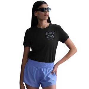 Remera Manga Corta Sportwear Club Ss Negro Mujer Nike
