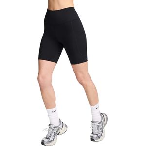 Short De Ciclismo Dri-fit One High Rise 8in Con Bolsillos Negro Mujer Nike