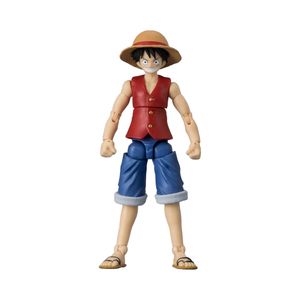 Figura De Acción 5 Pulgadas Articulado Luffy One Piece Bandai