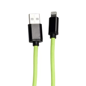 Cable usb fosforescente para iphone 2 metros