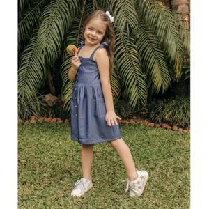 Vestido  Azul Moda Adriana Tiare