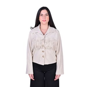 Blazer En Corderoy Marfil Mujer L'exclusif