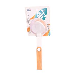 Limpia Cepillo Para Ollas 23Cm Crema