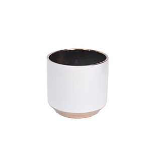 Macetero Cerámica 13*12Cm Blanco