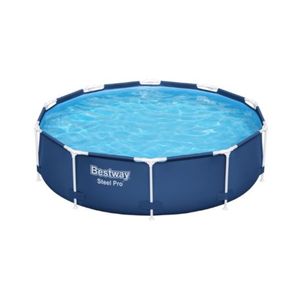 Piscina Redonda Con Estructura Metálica 4.678lt. Bestway