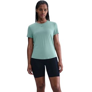 Remera Manga Corta One Classic Dri-Fit Verde Mujer Nike