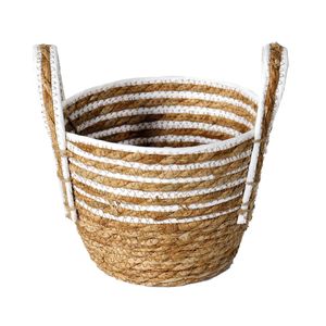 Cesto De Fibra Natural Con Asas 19 Paramount