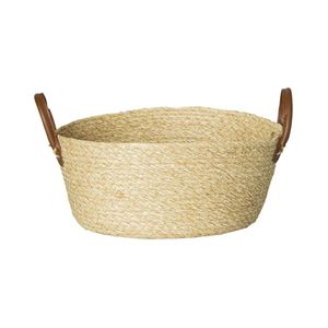 Cesto De Fibra Natural Con Asas Moca Paramount