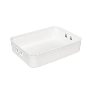 Cesto Organizador 34x26x8 Cm Blanco Paramount