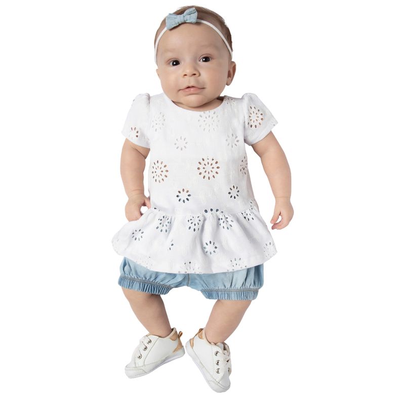 Conjunto Chambray Bebé Niña Tmx