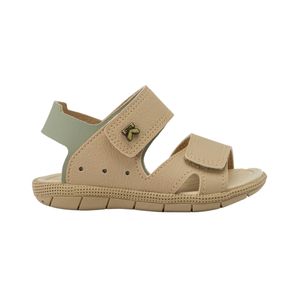 Sandalia Beige Tic Tac Niño Klin