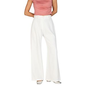 Pantalón Palazzo Filipa Blanco Mujer Atrevida