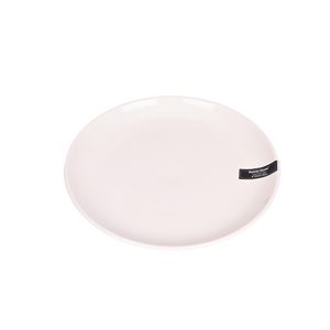 Plato Playo Cerámica Línea Basic 10 Pulgadas Blanco Danny Home
