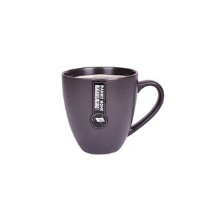 Taza De Cerámica Granito Borde Mate 400 Mililitros
