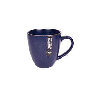 Taza De Cerámica Galaxia Azul Marino 320 Mililitros