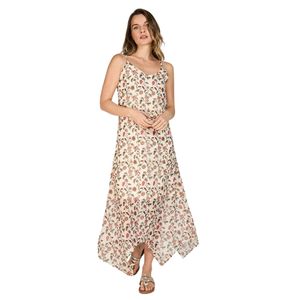 Vestido Largo Estampado Floral Ignacia Mujer Eclipse