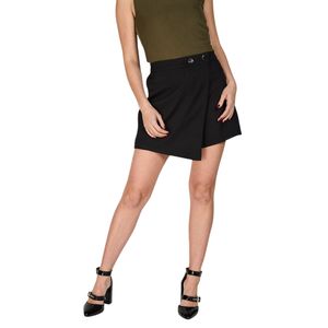 Pollera Corta Estilo Pareo Maia Negro Mujer Eclipse