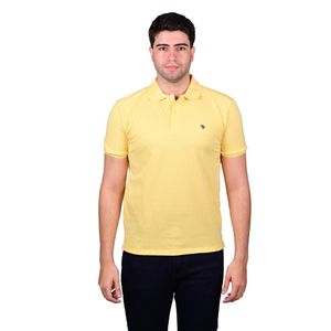 Remera Polo Manga Corta Amarillo Basic Hombre New Green