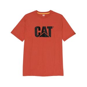 Remera Manga Corta Logo Chest Hombre Caterpillar