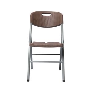 Silla Plegable Rattan Marrón Unique