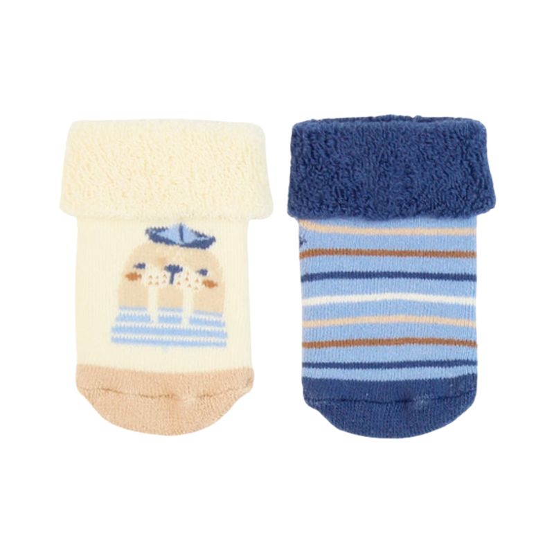 Medias Pack De 2 Diseño Leon Marino Bebé Niño Ficcus