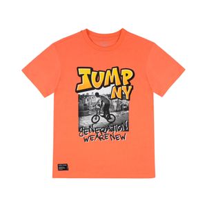Remera Manga Corta Jump Salmon Niño Ficcus