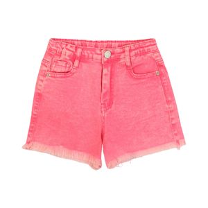 Short Gabardina Holiday Rosado Niña Ficcus