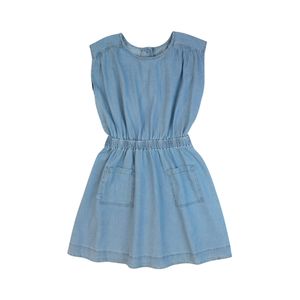 Vestido Essence Azul Niña Ficcus