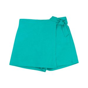 Short Pollera Spirit Verde Niña Ficcus