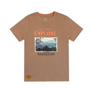 Remera Manga Corta Adventure Café Niño Ficcus