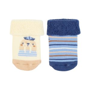 Medias Pack De 2 Diseño Leon Marino Bebé Niño Ficcus