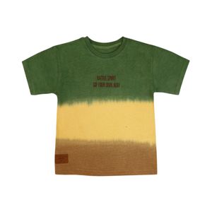 Remera Manga Corta Spirit Verde Degrade Niño Ficcus