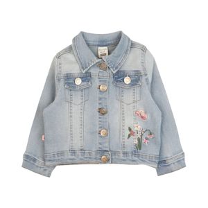 Campera Bordada Essence Celeste Bebé Niña Ficcus