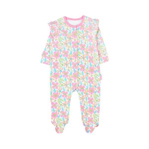 Pijama Estampado Holiday Blanco Bebé Niña Ficcus