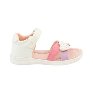 Sandalia Velcro Kids Blanco Niña Ficcus