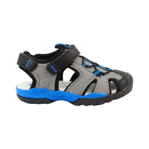 Sandalia Outdoor Velcro Gris Niño Ficcus