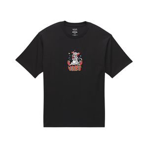 Remera Manga Corta Frizz Negro Hombre Vans