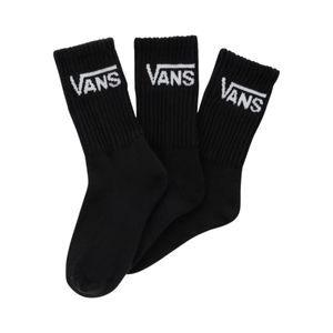 Media Pack De 3 Classic Vans Crew Sock Infantil Negro Vans