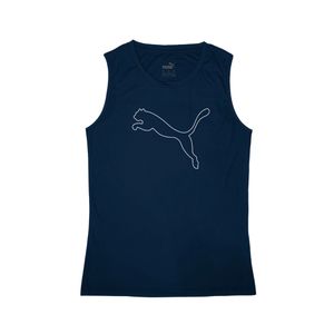 Camisilla Tad Essential Sleeveless Azul Marino Mujer Puma