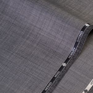 Tela Casimir Inglés Ruyi Cuadrillé Por Metro Gris Claro