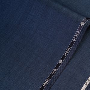 Tela Casimir Inglés Ruyi Cuadrillé Por Metro Azul Claro