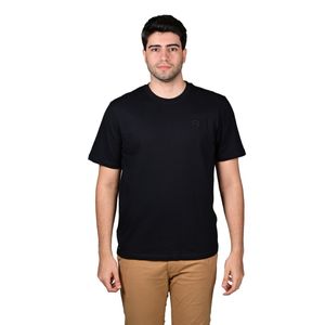 Remera Manga Corta Negro Liso Basic Oversize Hombre Hummer
