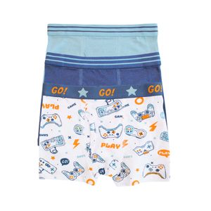 Boxer Control De Play Combinado Pack De 3 Niño Tiny Tots