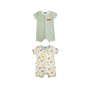 Enterito Pack 2 Verde Menta Blanco Niño Tiny Tots