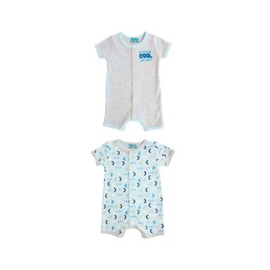 Enterito Pack 2 Gris Celeste Niño Tiny Tots