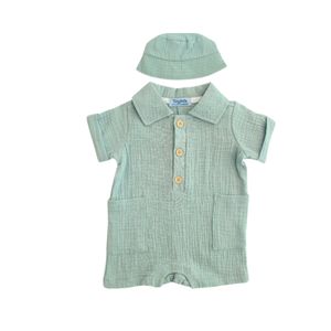 Enterito Con Sombrero Verde Niño Tiny Tots